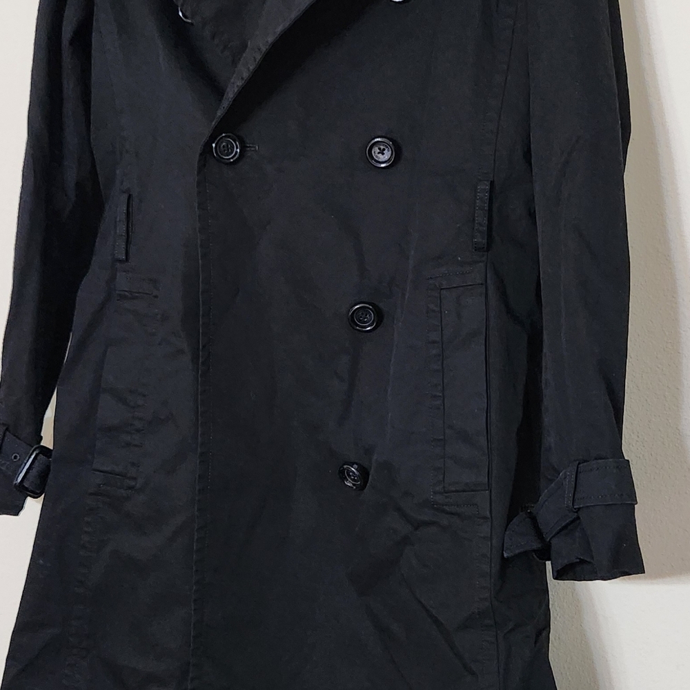 Hugo Boss Classic Black Trench Coat